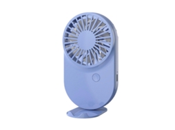 Ventilador de Camping MDUG, Leve, Recarregável, com Luz e Gancho