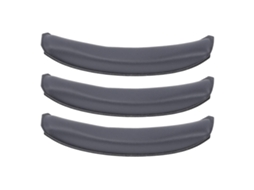 3pcs Almofada De Cabeça De Reposição Para Fones De Ouvido W820nb W820nb Plus Couro Proteína Cinza Escuro