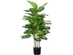Vaso Decorativo Artificial 120 Cm, Vaso Preto, Interno e Externo, SINI TECH STORE