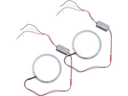 2 Anéis De Luz Led Branca 2
