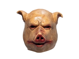 Máscara De Halloween Saw Pig Head Da Laxiscreed, Traje Divertido E Original Para Festas