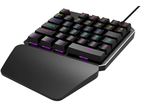 Teclado Gaming HXSJ J100 (One-handed - Preto)