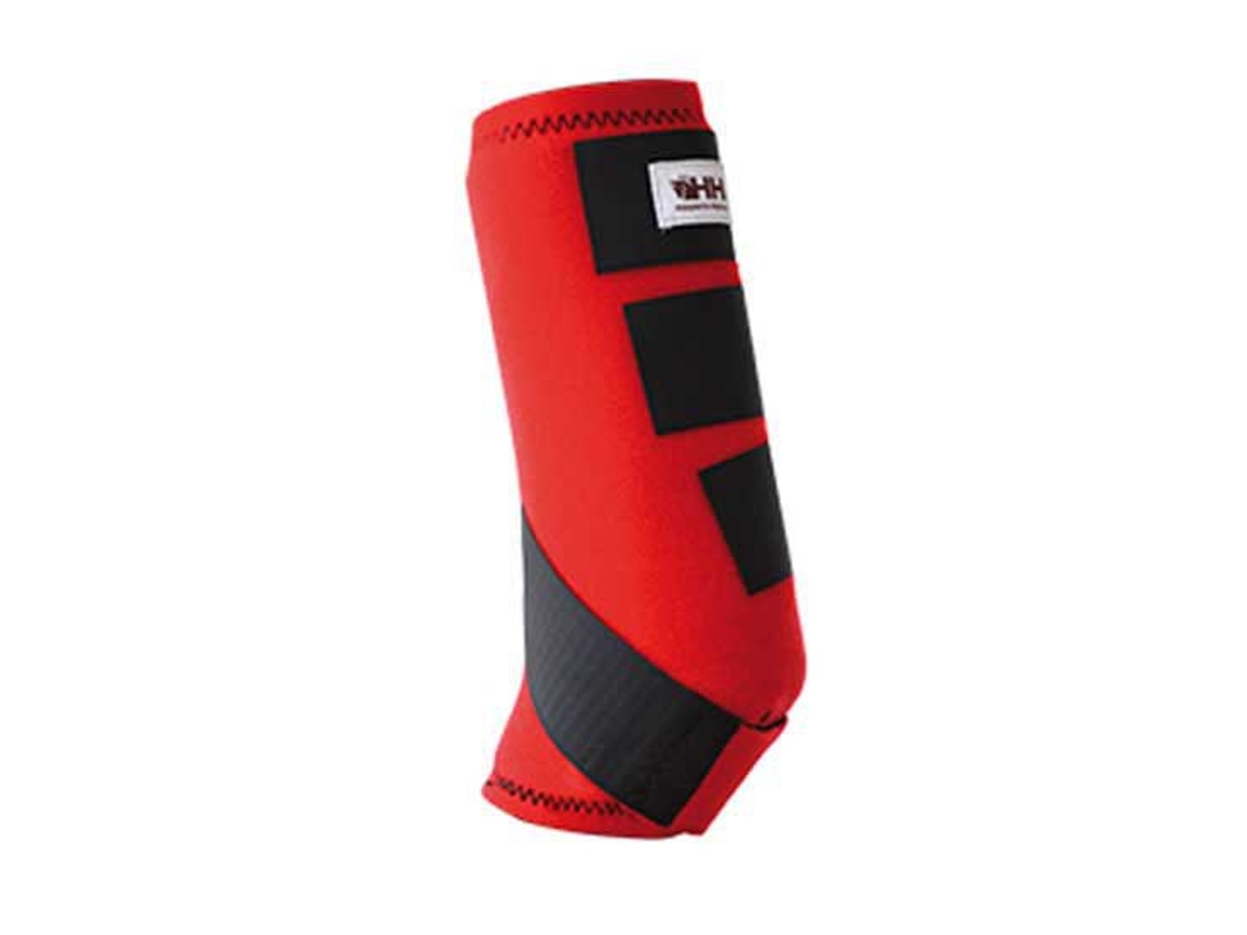 Neoprene Protetor de Jarrete Sport&amp;Medicine Vermelho Shispano Hipica