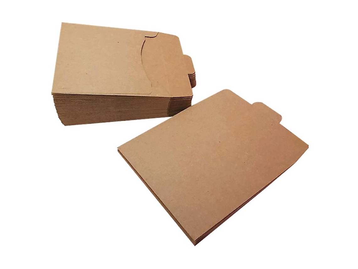 50 Unidades De Saco De Papel Marrom Allinless