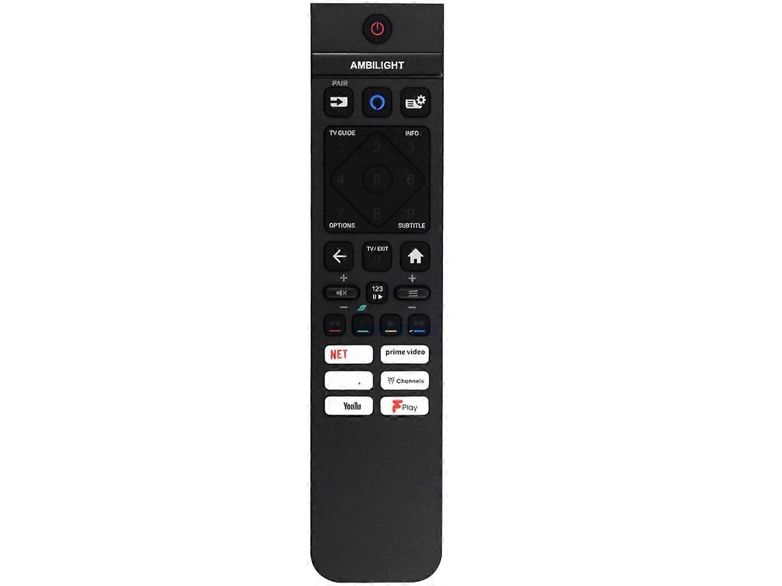 Controle Remoto De Substituição 398gm10bephnu000cr Compatível Com Tvs Philips 398gm10bephnd000cr (sem Voz)._glo