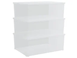 Plastic Storage Box, Plastic Storage Boxes Vidaxl Transparente Polipropileno (n/a)