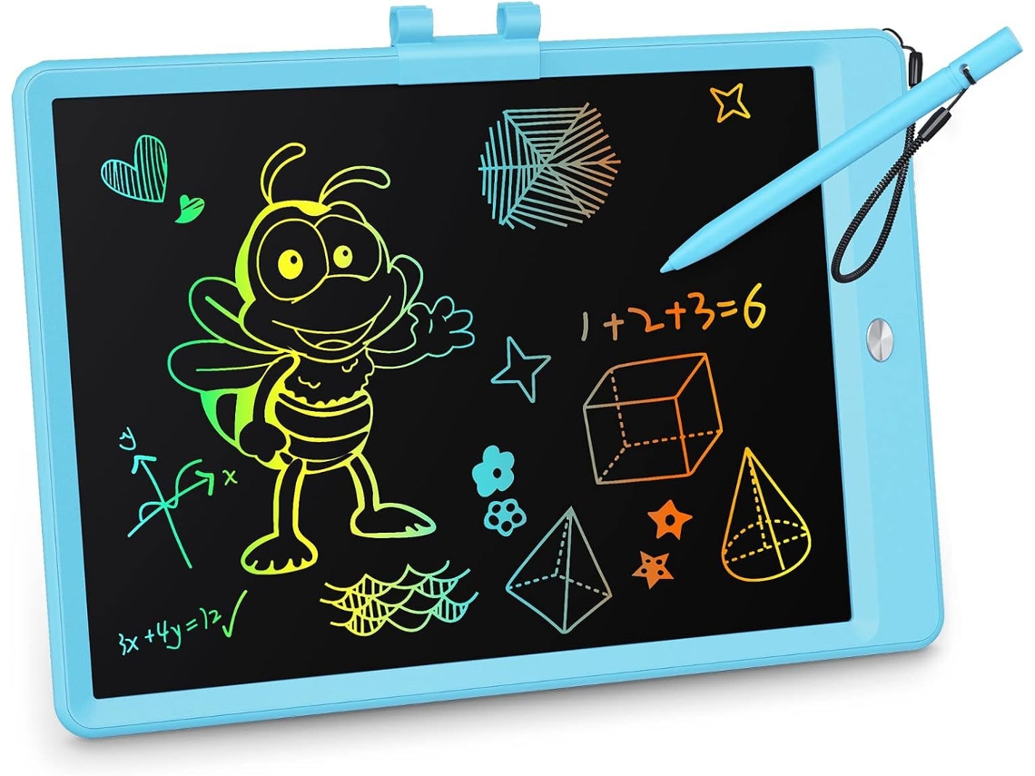 Lousa Digital Com Pelicula Lcd Flexivel Protecao Ocular E Bateria Longa Para Desenhos