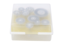 10 Peças De Disco De Corte Diamante, Roda Lâmina Para Ferramenta Rotativa, Mandril 3.17mm