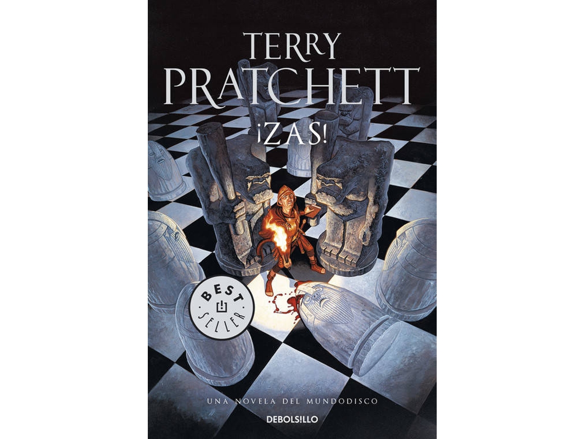 Livro ¡Zas! de Terry Pratchett (Espanhol)