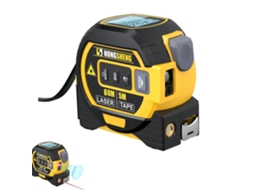 Régua Almighty, Fita Métrica 3 Em 1 Com Visor Led, Fita Métrica Digital, Ferramentas Almighty Aquaforge