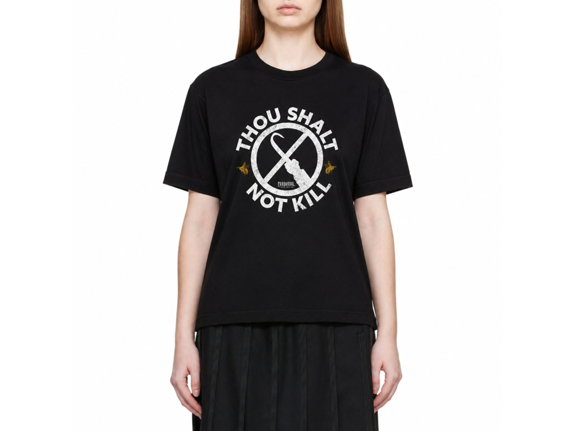 Rockinstone Candyman Thou Shalt Not Kill Black Adult Shirt Size:xxl