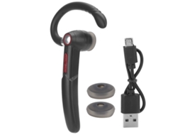 Fone De Ouvido Bluetooth Mono Portátil Headset Com Alta Compatibilidade Vermelho
