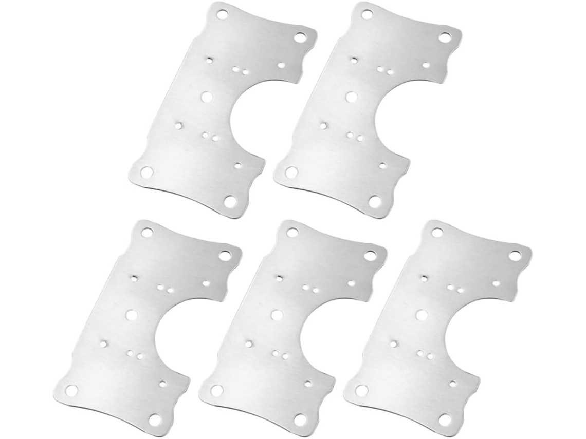Didiseaon Conjunto De 5 Dobradiças Aço Inoxidável Para Armários, Portas E Armários, Ideais Para Casas E Escritórios