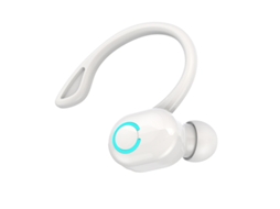 Fones de Ouvido Esportivos Sem Fio Tws Bluetooth 5.2, Microfone, Cancelamento de Ruído Ativo MDUG (branco)