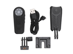Cámara Corporal Pequeña 1080p Com Wifi, Visão Noturna E Detecção De Movimento Pir, Clip Para Ciclismo