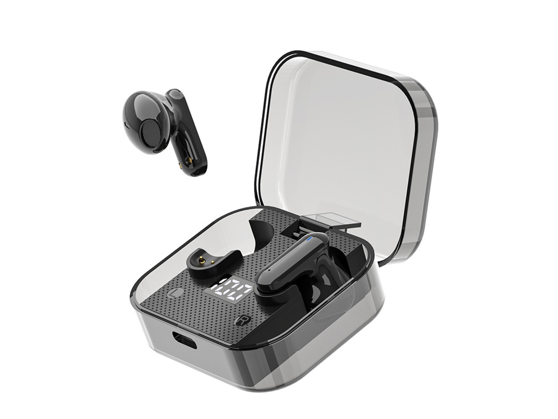 Auscultadores Bluetooth TRUMSEN Ly18 In Ear Preto