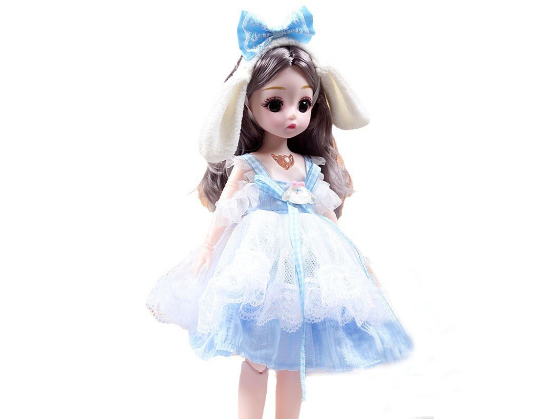 30cm Vestido Princesa, Boneca Menina Brinquedo