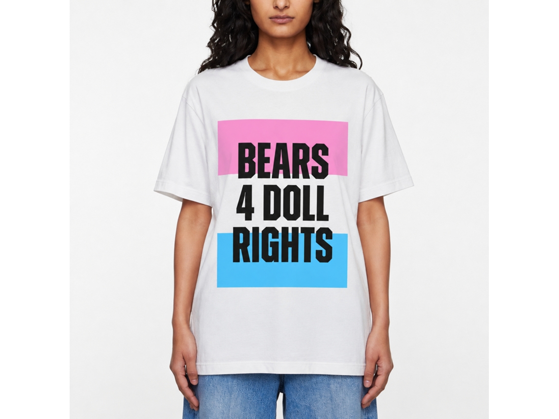 Camiseta Rockinstone Bears 4 Doll Rights Depecheload com design exclusivo de designer.