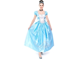Fato de Mulher PARTILANDIA Princesa Conto de Fadas Azul (Tam.: S)