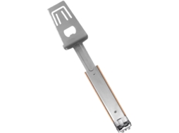 Pinça Para Churrasco Orfofe Em Aço Inoxidável, Durável E Versátil, Ideal Para Grelhar Carnes E Bifes Utensílio