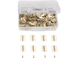 Dobradiça De Topo Para Armário, Dobradiças Para Portas Dobráveis, 200 Peças 16 * 12mm, Dobradiça Para Móveis De Armário