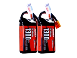 Bateria Lipo, 14.8v, 120c,1300 4s 120c 2pcs Oem