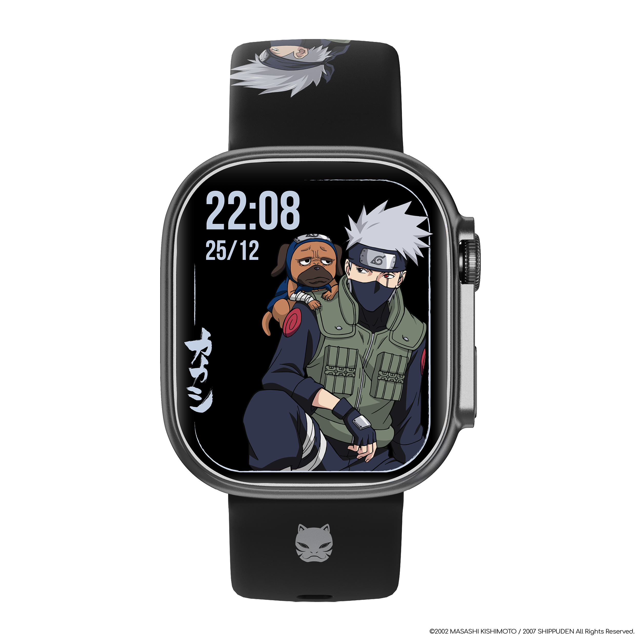 Abyx Fit Touch 5 Naruto Edition – Modelo Exclusivo De Smartwatch Kakashi