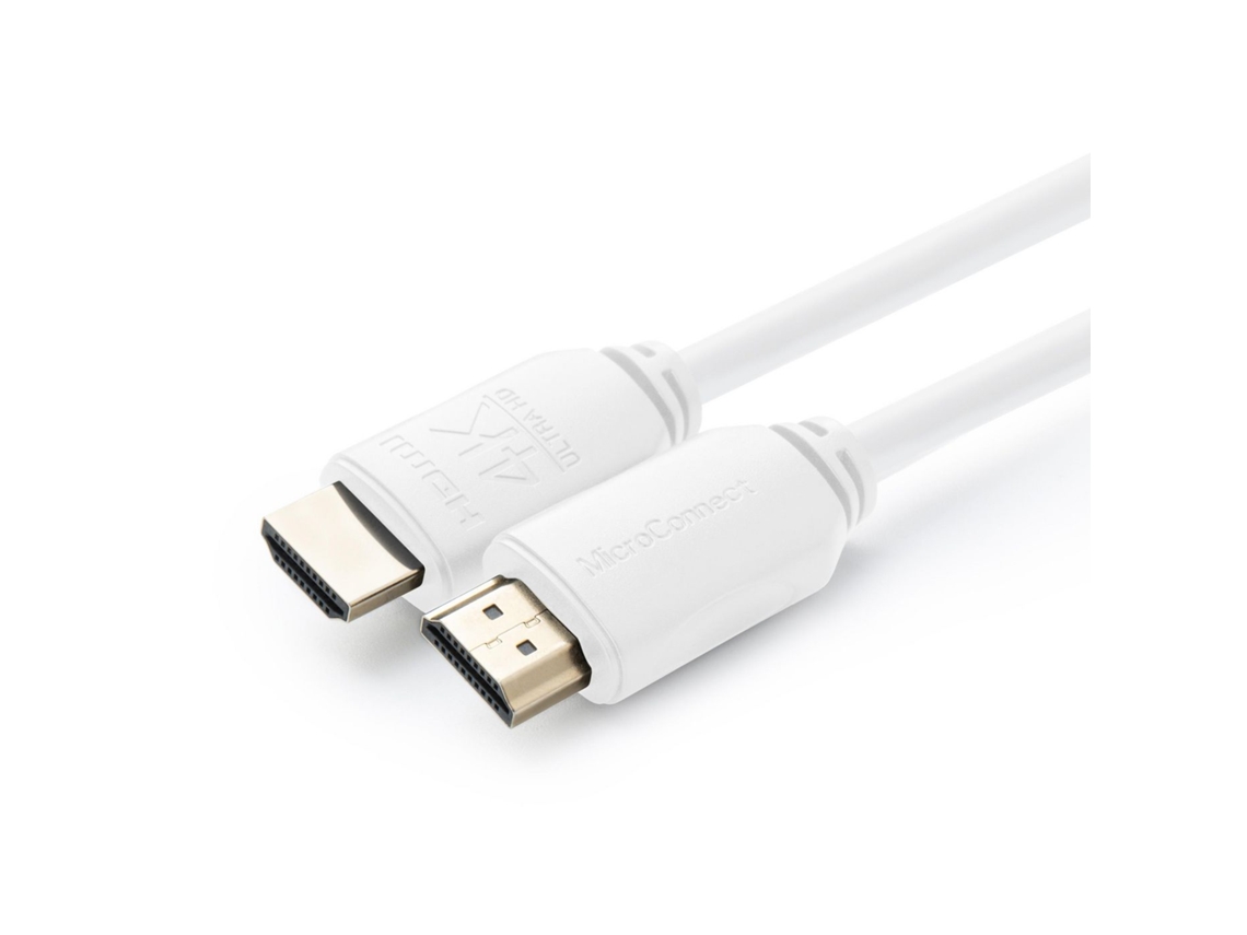 Hdmi Cable 4k, 1.5m White Microconnect