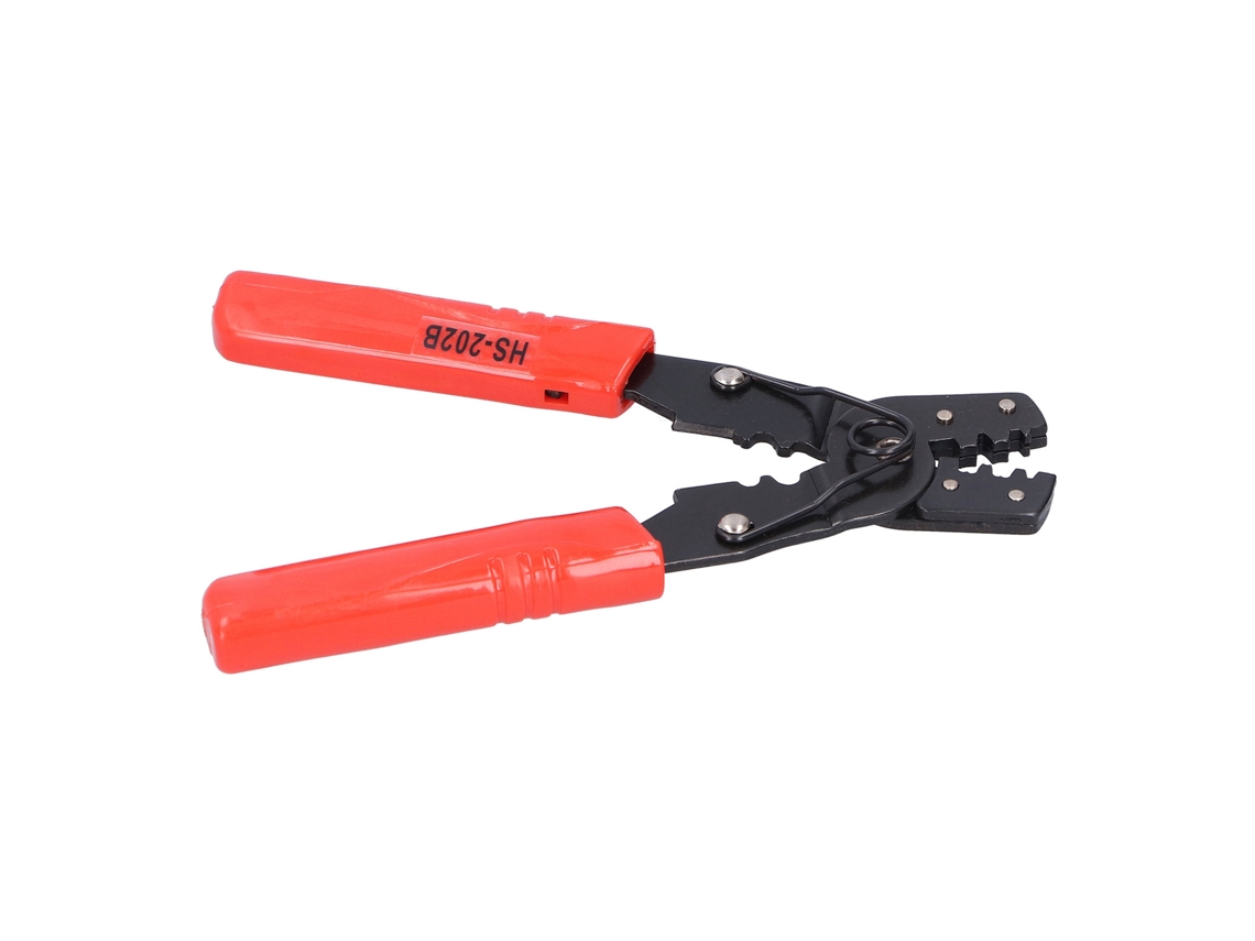 Alicate Decapador de Fios, Mini Alicate de Crimpar Hs 202b Portátil Multifuncional Decapador de Cabos AQUAFORGE