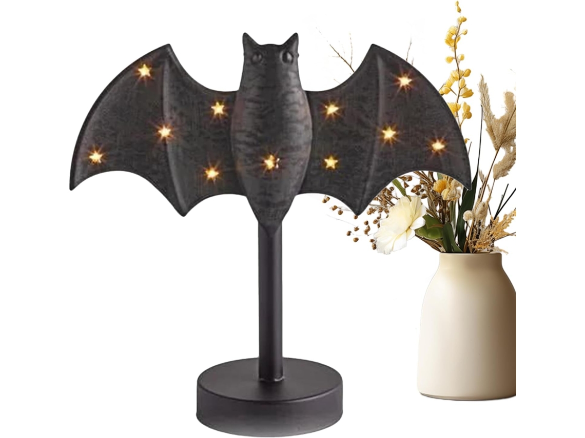 Castiçal De Morcego Cintilante, Para Decoração De Mesa E Interiores