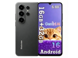 Smartphone Blackview Wave 10c 4gb 32gb Android 16 6.88" 5000mah 4g Preto