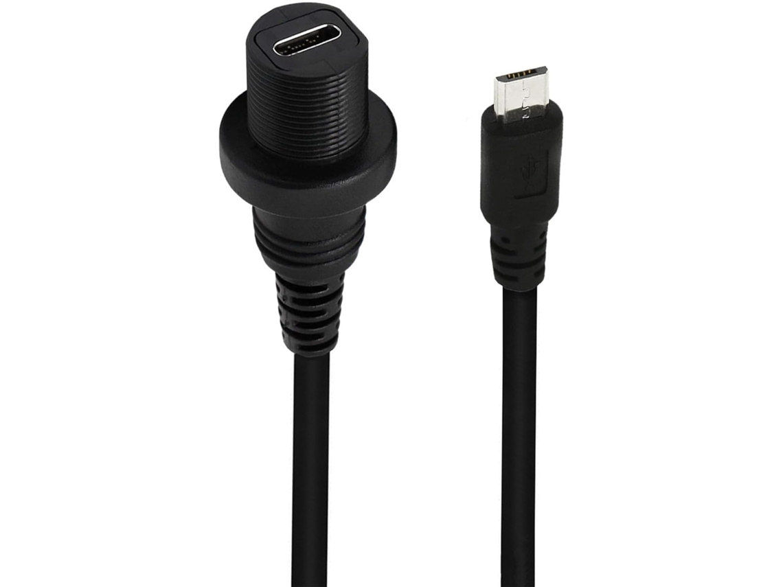 Cabo Usb 3.1 Usb-c Fêmea Para 5 Pinos Macho Em Ângulo Reto De 90°
