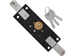 Fechadura Reforçada Para Porta De Garagem Com Travamento Central E Proteção Antirroubo, Fechadura Para Porta De Enrolar