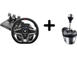 Volante Thrustmaster T248-x + 3 Pedais + Câmbio Th8a – Sem Suporte – Xbox/pc