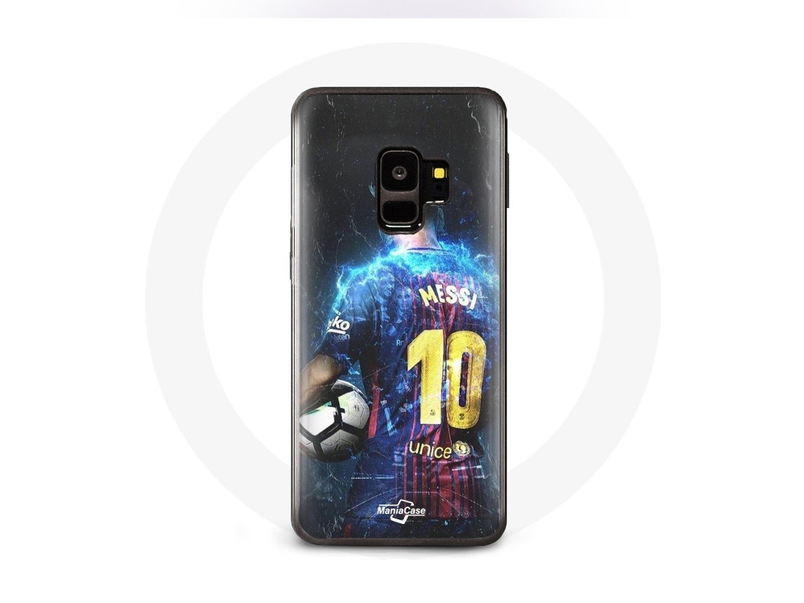 Capa para Samsung Galaxy S9 plus Lionel Messi Barcelona Futebol Clube FCB