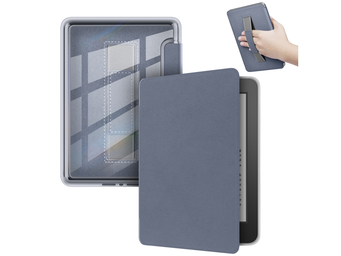 Capa Para Kindle 2022 6" (c2v2l3/rs23cv) Azul Escuro Cuich