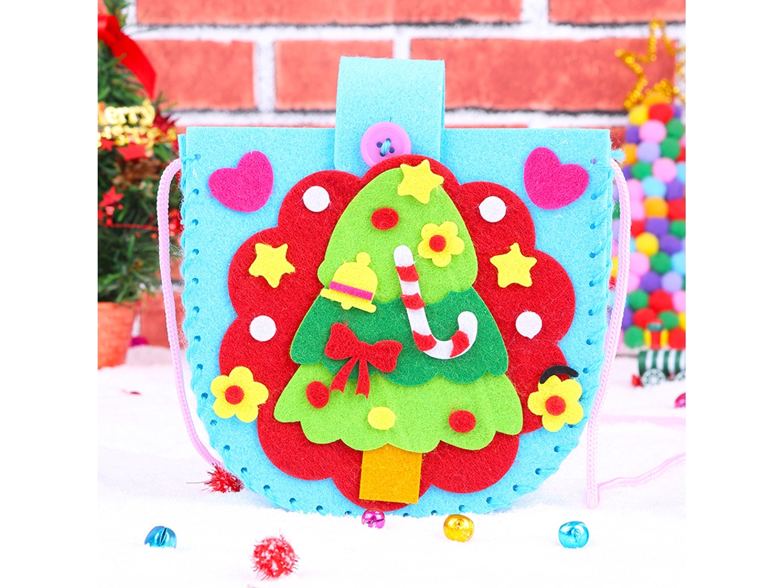 Enfeite De Costura Diy De Natal Em Feltro
