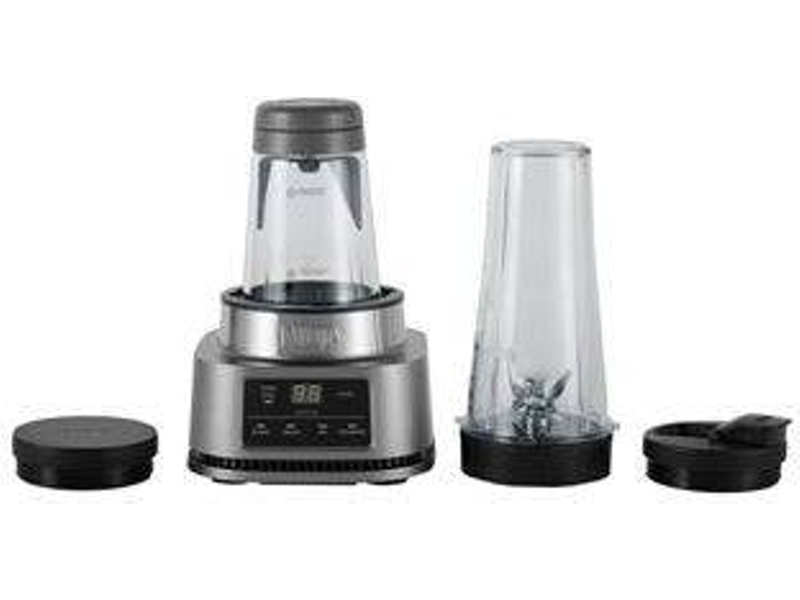 Liquidificador Blender NINJA CB100EU (1100 W - Tijela: 0.7 L /Jarro: 0.4 L - Inox)