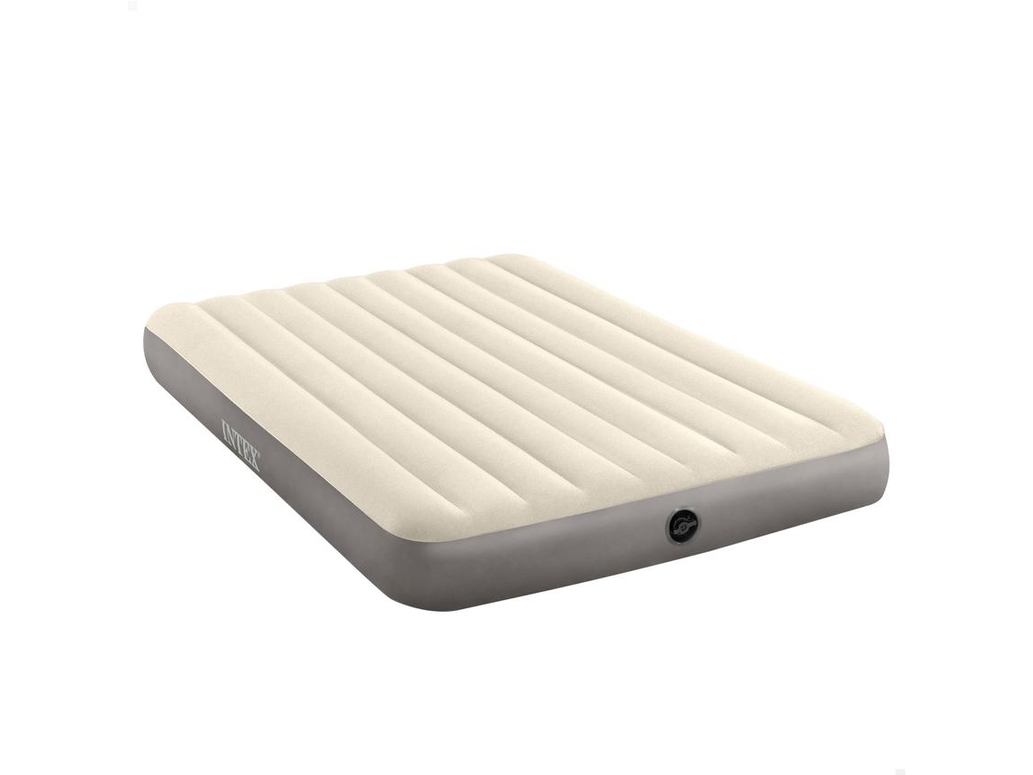 Colchão Insuflável INTEX Dura-Beam Standard Single-High Creme Vinil (Outlet Caixa Aberta - 152 x 203 x 25 cm)