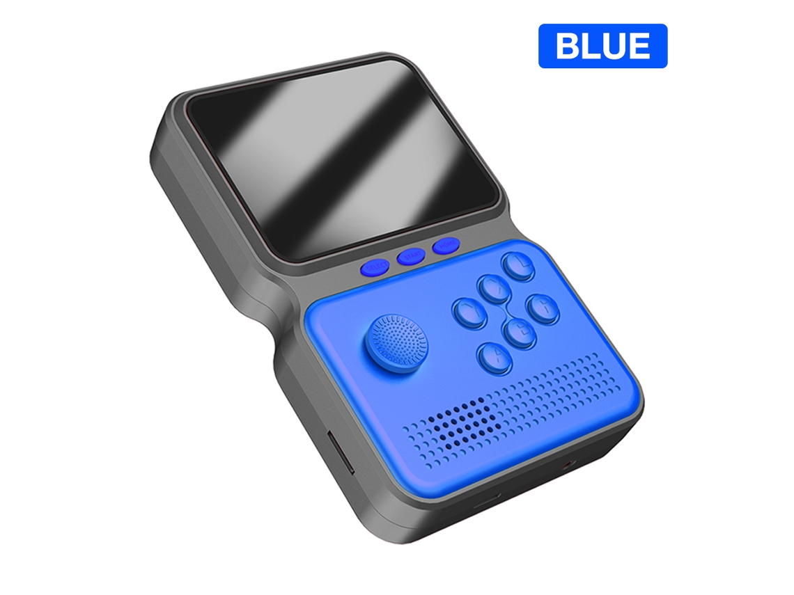 Console Mali de Jogos Portátil com 900 Jogos Clássicos Tela LCD Colorida de 3 Polegadas e Controle Mini