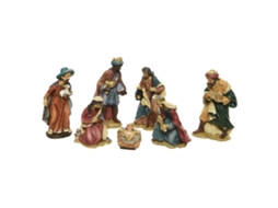 Decoris Bonecos de Natal 9 Cm 7 Unidades