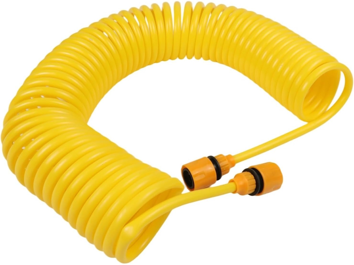 Mangueira De Jardim Flexível Amarela Para Uso Externo, 10m, 15m E 20m.