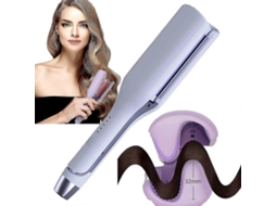 Wave Curling Ferro Rommantic Ovos Franceses Roll Curling Ferro Em Forma De V Cerâmica Big Waves Cabelo Crimper Hengjian