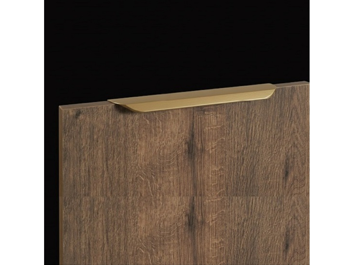 Conjunto de 25 Puxadores para Móveis de Perfil de Alumínio HARDWAREXCHANGE com 97x1155x40mm dourado acetinado