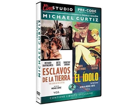 DVD Doble Sesión Michael Curtiz: Esclavos De La Tierra / El Ídolo (Edição em Espanhol)