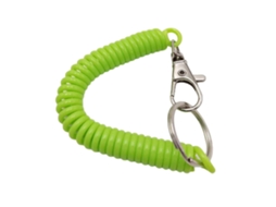 Chaveiro Retrátil Com Mola Espiral, Porta-chaves Seguro, Joia, Enfeite Elástico Para Pendurar, Ideal Para Trabalhadores De Escritório E Estudante