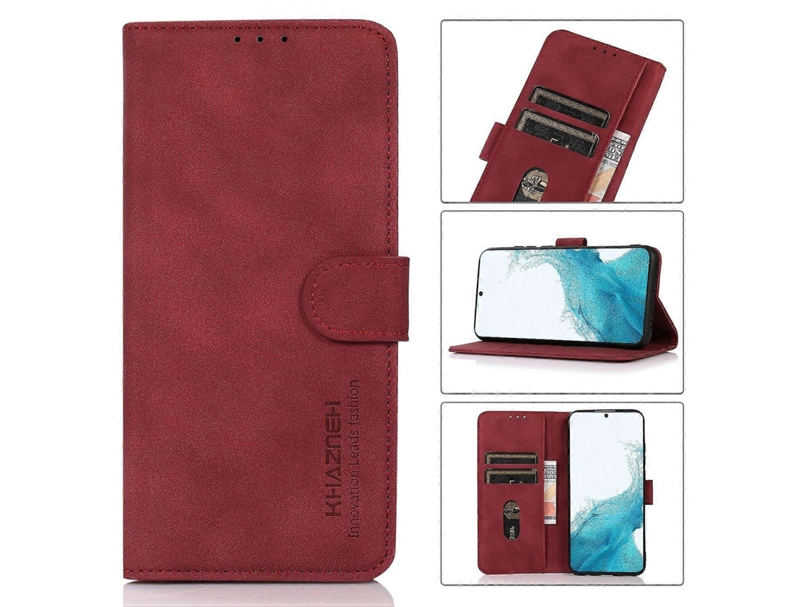Capa Couro Para Samsung Galaxy S22 5g, Elysve