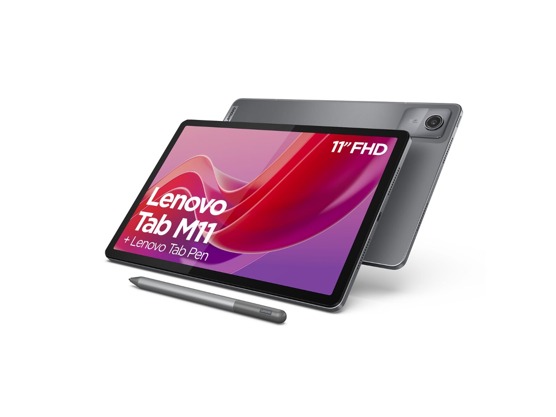 Tablet LENOVO Tab M11 (Preto - Cinzento - 4 GB RAM - 11" - 128 GB)