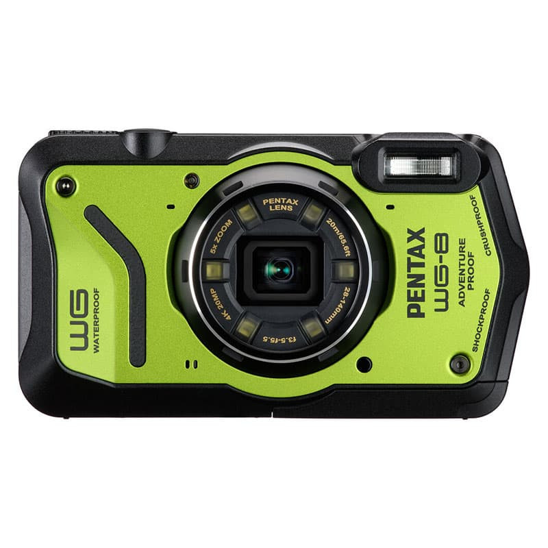 Pentax Compact Waterproof Wg-8 Verde