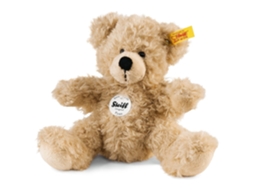 Urso De Pelúcia Steiff Fynn Bege 18 Cm Ideal Para Crianças